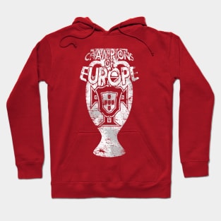 Champions of Europe (white design) Hoodie